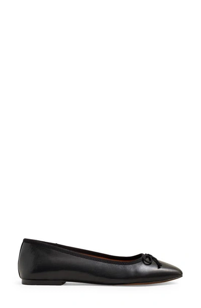 Shop Madewell The Anelise Ballet Flat In True Black
