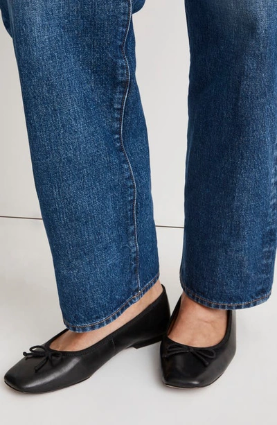 Shop Madewell The Anelise Ballet Flat In True Black