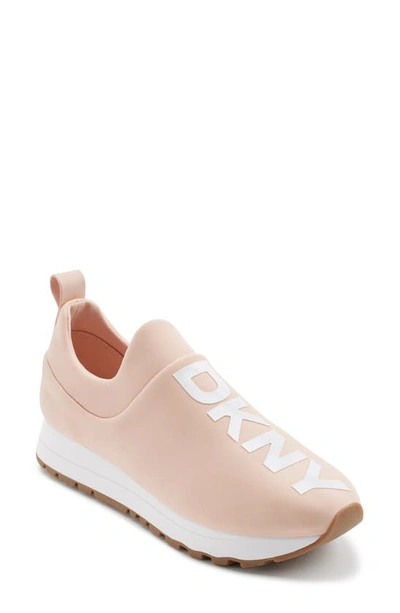 Shop Dkny Slip-on Sneaker In Pale Blush