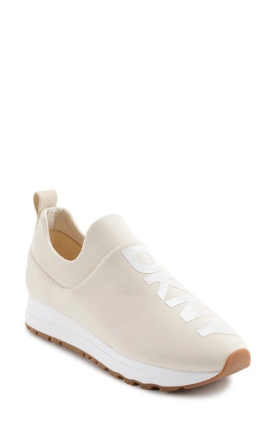 Shop Dkny Slip-on Sneaker In Bone