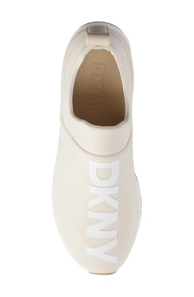 Shop Dkny Slip-on Sneaker In Bone