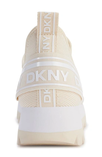 Shop Dkny Slip-on Sneaker In Bone