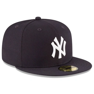 Shop New Era Navy New York Yankees 1998 World Series Wool 59fifty Fitted Hat