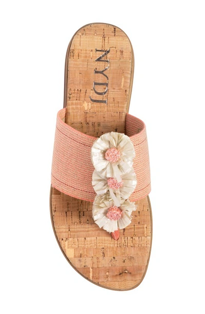 Shop Nydj Asira Sandal In Coral
