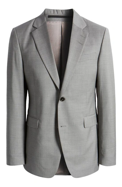 Shop Tiger Of Sweden Justin Slim Fit Wool Mélange Sport Coat In M04-light Grey Melan