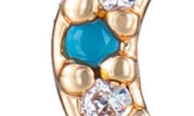 Ettika Set Of 3 Celestial Stud Earrings In Turquoise