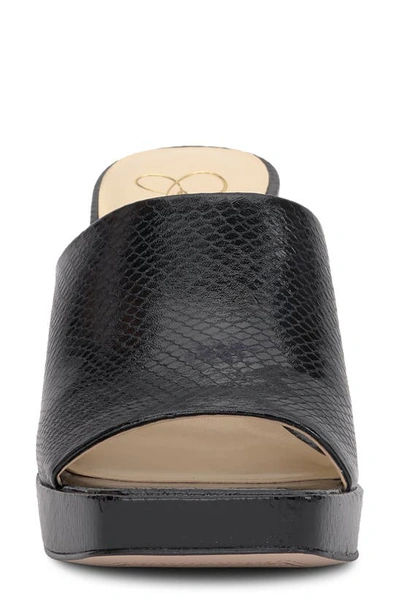 Shop Jessica Simpson Kashet Platform Slide Sandal In Black