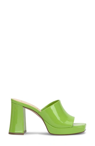 Jessica Simpson Kashet Platform Slide Sandal In Spring Green