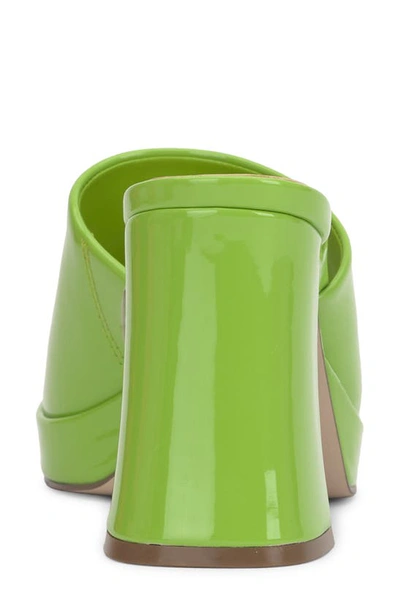 Jessica Simpson Kashet Platform Slide Sandal In Spring Green