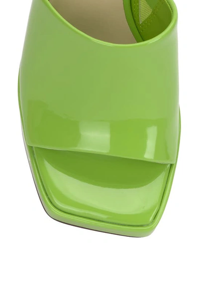 Jessica Simpson Kashet Platform Slide Sandal In Spring Green