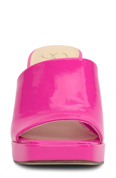 Shop Jessica Simpson Kashet Platform Slide Sandal In Valley Pink