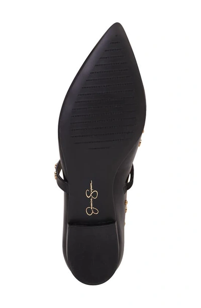 Jessica Simpson Kiann Pointed Toe Flat In Black