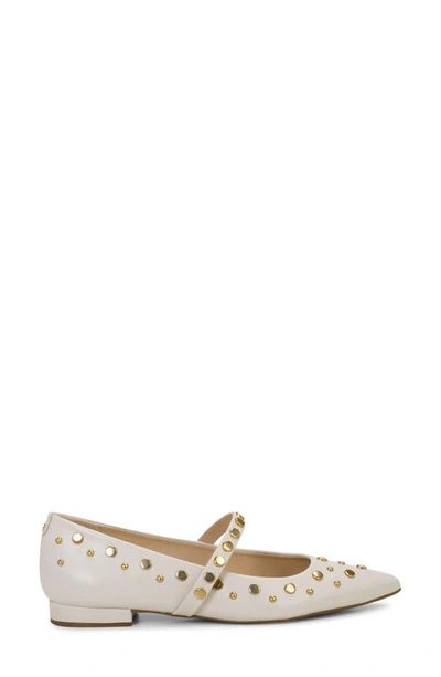 Jessica Simpson Kiann Pointed Toe Flat In Off White