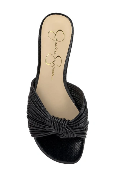 Shop Jessica Simpson Dydra Slide Sandal In Black