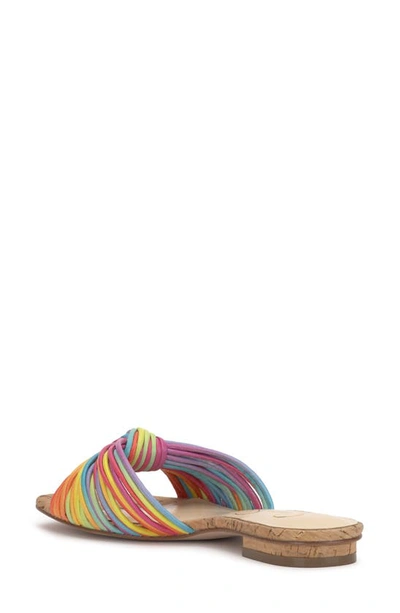 Jessica Simpson Dydra Slide Sandal In Rainbow Multi