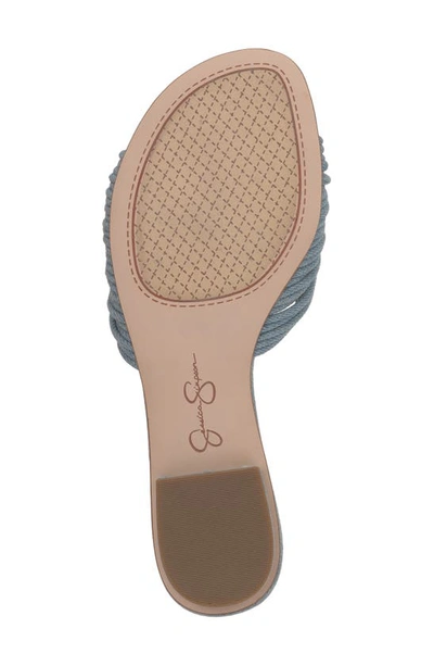 Shop Jessica Simpson Dydra Slide Sandal In Medium Blue