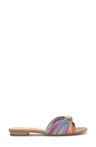 Jessica Simpson Dydra Slide Sandal In Rainbow Multi
