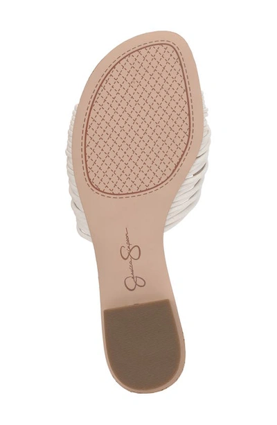 Jessica Simpson Dydra Slide Sandal In White