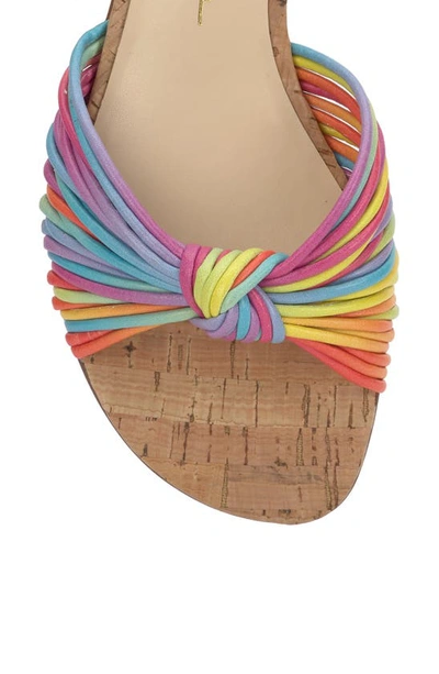 Jessica Simpson Dydra Slide Sandal In Rainbow Multi