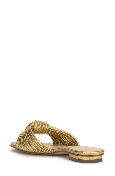 Shop Jessica Simpson Dydra Slide Sandal In Gold