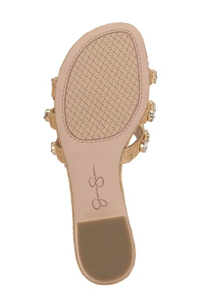 Jessica Simpson Detta Slide Sandal In Sandcastle