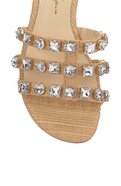 Jessica Simpson Detta Slide Sandal In Sandcastle