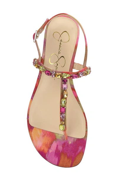 Jessica Simpson Dehna Slingback Sandal In Pink Red
