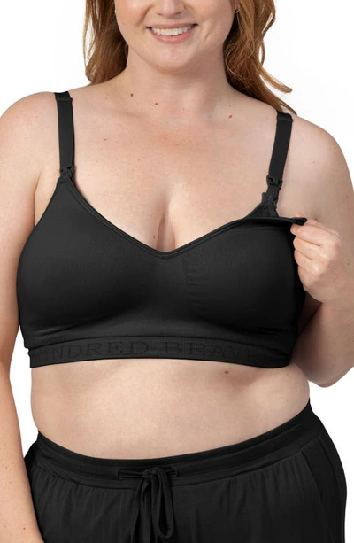 Kindred Bravely Signature Sublime Contour Pumping Bra In Black