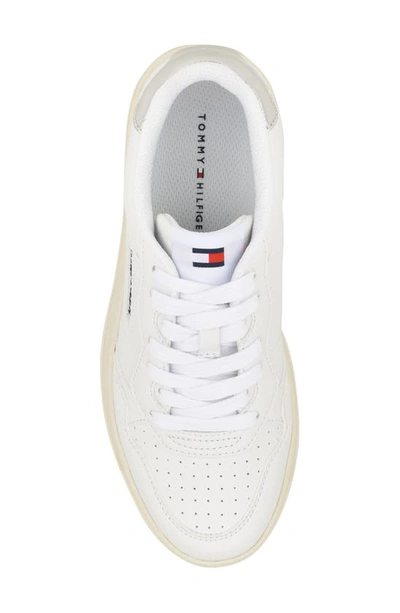 Shop Tommy Hilfiger Dunner Platform Sneaker In White