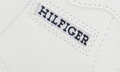 Tommy Hilfiger Dunner Platform Sneaker In White/blue