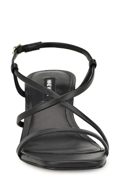 Nine West Haya Slingback Sandal In Black