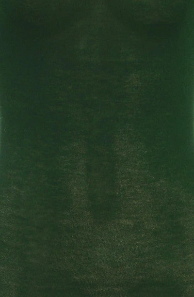 House Of Cb Sancha Open Back Long Sleeve Semisheer Body-con Maxi Dress In Emerald Green