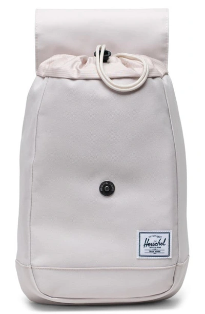 Shop Herschel Supply Co Retreat Recyled Polyester Sling Bag In Moonbeam