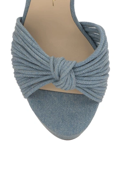 Shop Jessica Simpson Immie Platform Sandal In Medium Blue