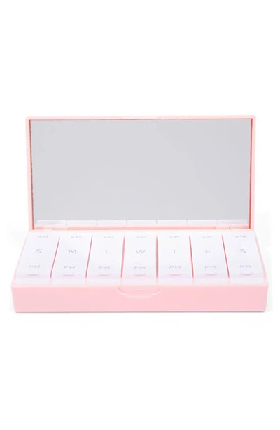 Shop Port And Polish Am & Pm Pill Box In Pink