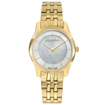 Shop Mathey-tissot Women's Tacy Mother Of Pearl Dial Watch In Multi