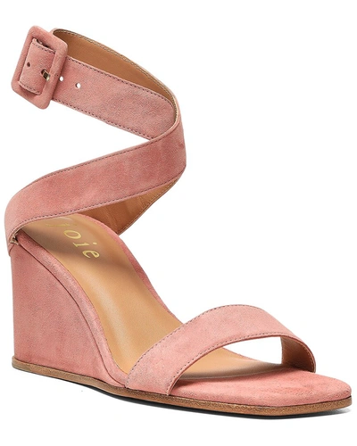 Shop Joie Bayley Suede Sandal In Pink