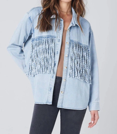 Saltwater Luxe Del Mar Jacket In Stonewash In Multi