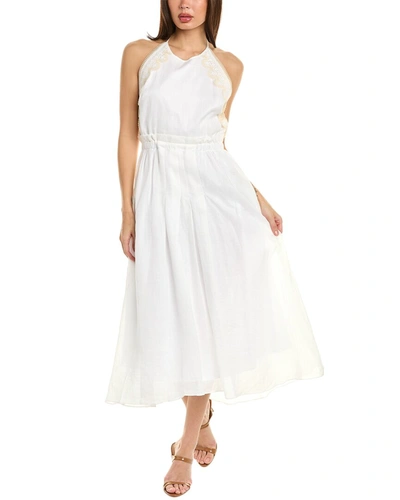 Shop Sandro Dress In White