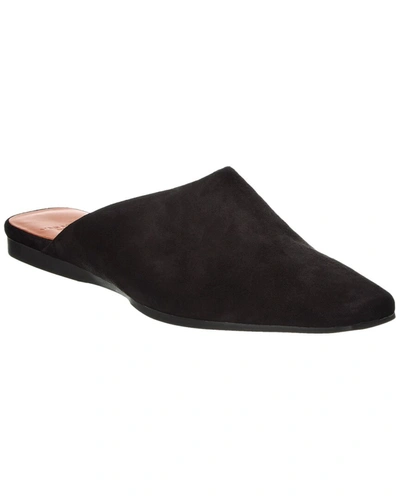 Shop Vagabond Shoemakers Wioletta Suede Mule In Black