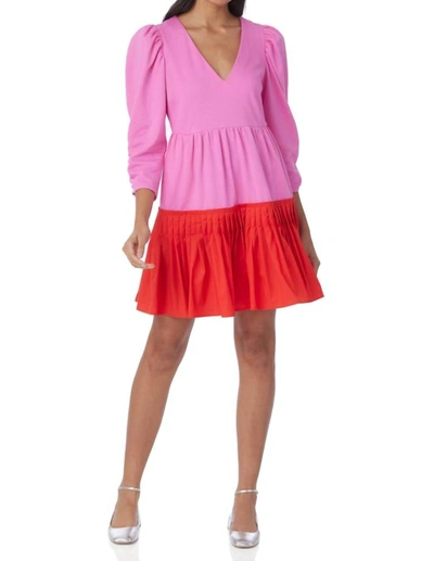 Shop Crosby By Mollie Burch Blake Dress In Fuchsia In Pink