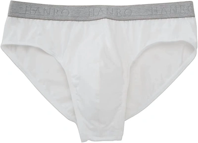 Shop Hanro Men's Two Pack Cotton Briefs In White
