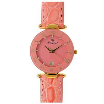 Shop Mathey-tissot Women's Classic Pink Dial Watch