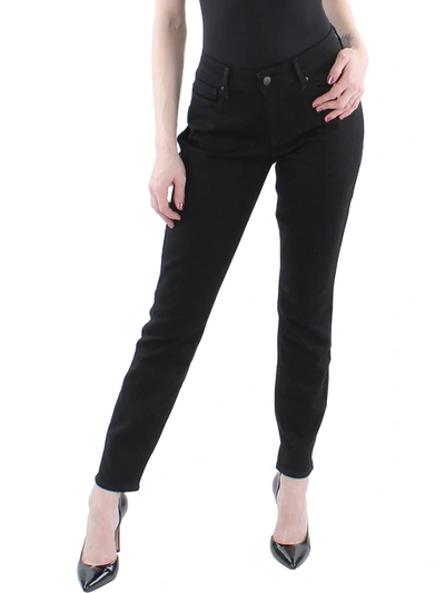 Shop Levi's Womens Mid-rise Stretch Skinny Jeans In Black