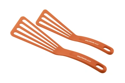 Shop Rachael Ray 2 Piece Spatula 10" & 12" Turner Set Orange