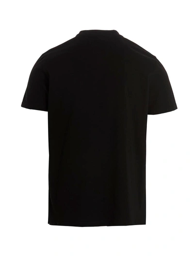 Shop Valentino Black Untitled T-shirt Black