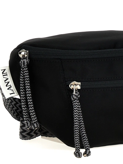 Shop Lanvin Curb Crossbody Bags Black