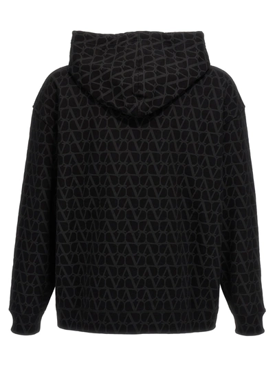 Shop Valentino Toile Iconographe Sweatshirt Black