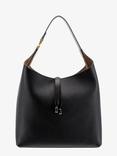 Shop Chloé Chloe' Woman Marcie Woman Black Shoulder Bags