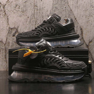 Pre-owned 100% Sports Shoes For Men Popular Fashion Brand In Black